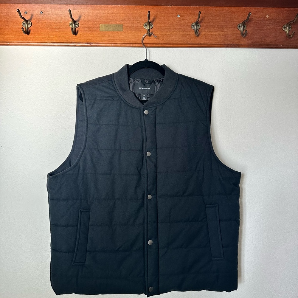 Men's Black Quilted Vest - Nordstrom